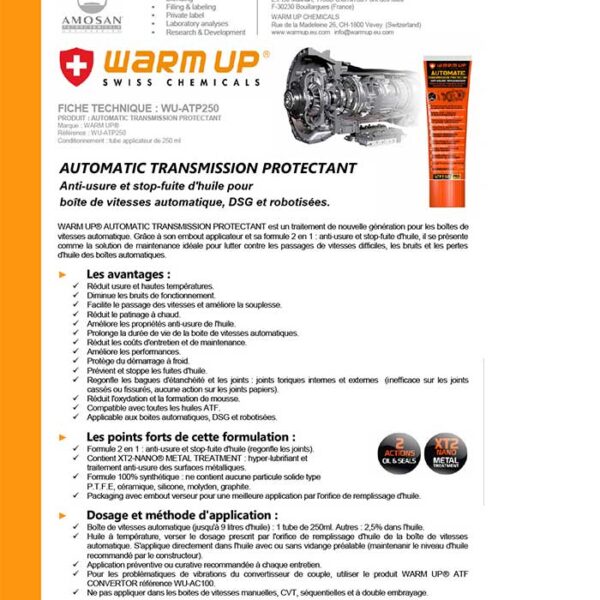 Protégez votre moteur avec des solutions anti-usure et stop-fuite. Réduisez l'usure, prévenez les fuites et prolongez la durée de vie de votre véhicule.