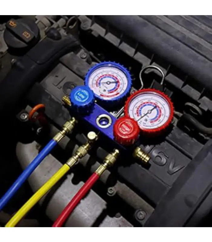 إعادة شحن تكييف السيارة